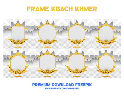 Frame Kbach Khmer On Behance