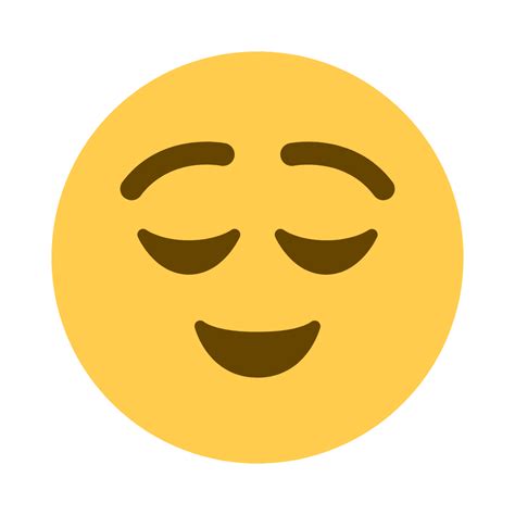 😌 Relieved Face Emoji What Emoji 🧐