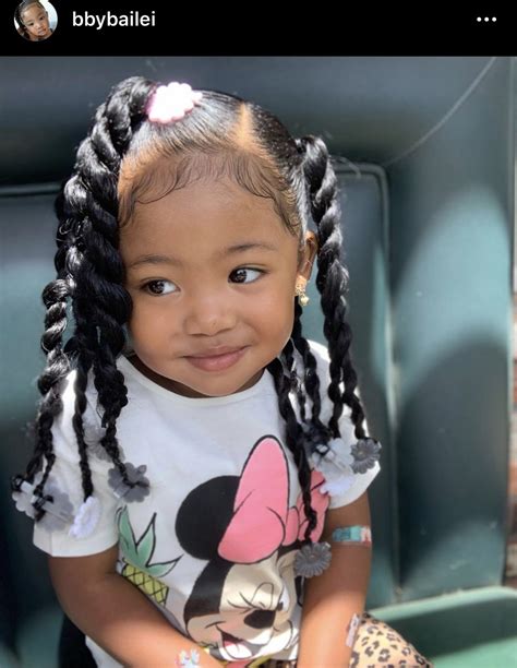 Pin By Theebaddest💖💓 On Cute Children Black Baby Girl Hairstyles