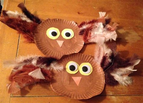 Owl Craft For Kids Basteln Mit Kindern Waldtiere Kinder