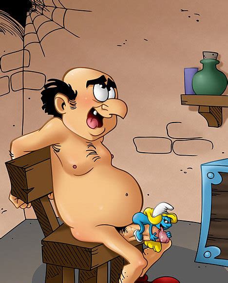 Smurfette Caresses Dick Of Gargamel Henta01