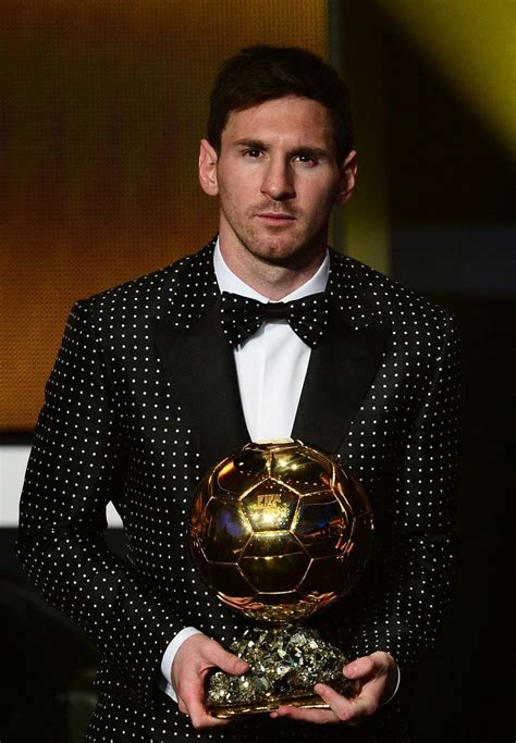 Fashion For Men: Lionel Messi in Dolce & Gabbana - FIFA Ballon d'Or ...