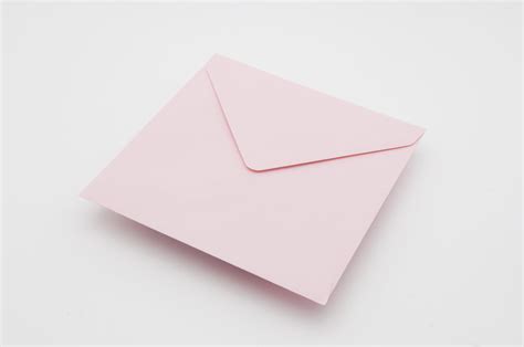 130 X 130mm Soft Pink Envelopes 100gsm Envelopes4you