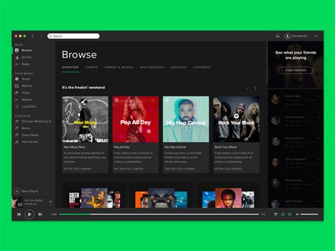 2018 Spotify Desktop App