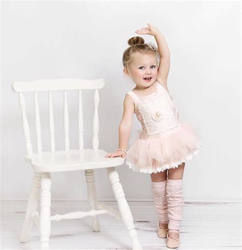 Striking The Ballet Pose In Our Twirl Girl Tutu Only Size 45 Left Now