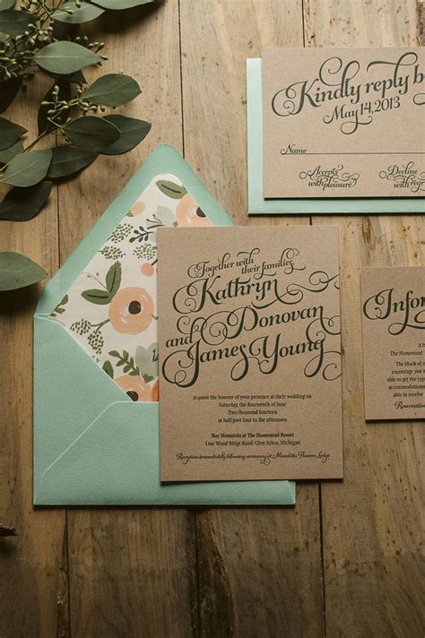 Wedding Invitation Ideas from Pinterest | StyleCaster