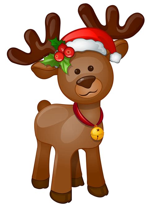 Santa Clauss Reindeer Png Transparent Image Download Size 3615x5054px