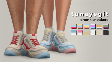 Chonk Sneakers Sims 4 Cc Shoes Sims 4 Sims