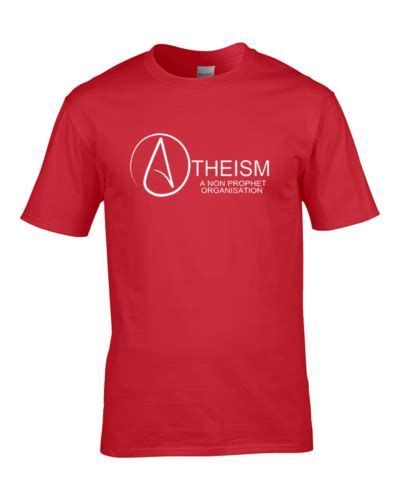 atheism a non prophet organisation herren t shirt ebay