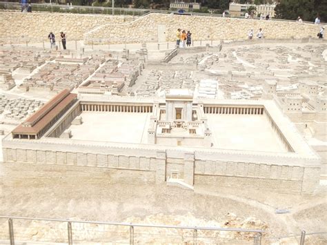 The second temple was the jewish holy temple, which stood on the temple mount in jerusalem, between c. Scale Model of Jerusalem in the Second Temple Period
