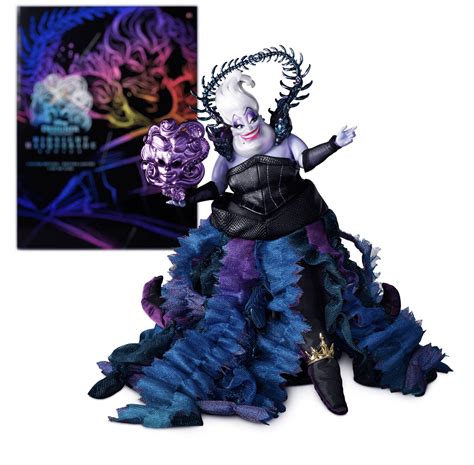 Disney Designer Midnight Masquerade Villains Ursula Limited Doll New