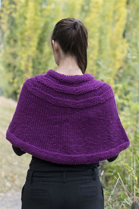 Ravelry Classic Capelet By Cheryl Beckerich Capelet Pattern Knitted