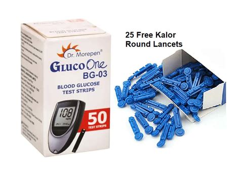 Buy Dr Morepen Gluco One Bg Glucometer Test Strips Box Of Online