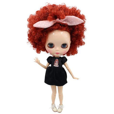 Icy Dbs Blyth Doll Joint Body Series No Qe For Orange Red Hair