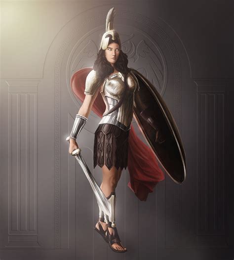 Athena Juan Carlos Alegre Athena Greek Gods And Goddesses Wonder Woman