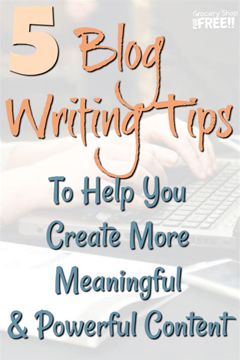 5 Blog Writing Tips For More Meaningful And Powerful Content Teaching