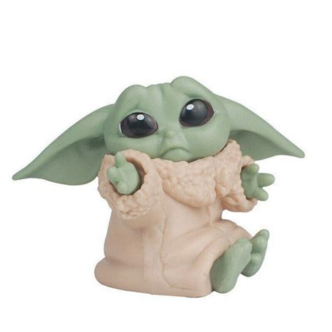 5pcs Disney Star Wars Baby Yoda Action Figure Mandalorian Model Statue