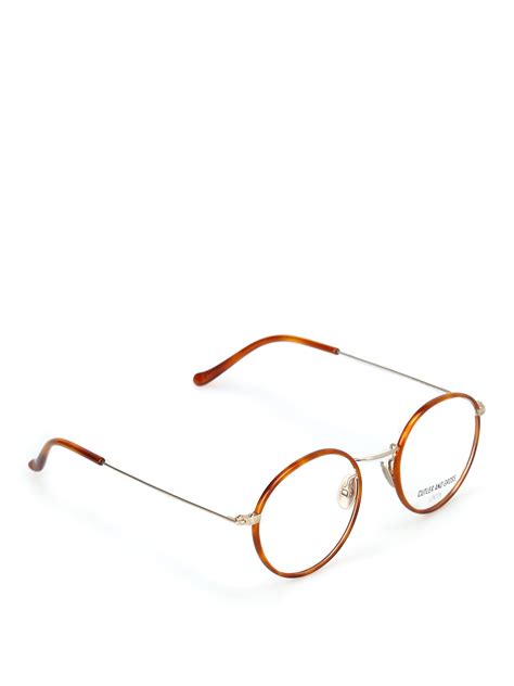 glasses cutler and gross ultralight thin frame rounded glasses 13174