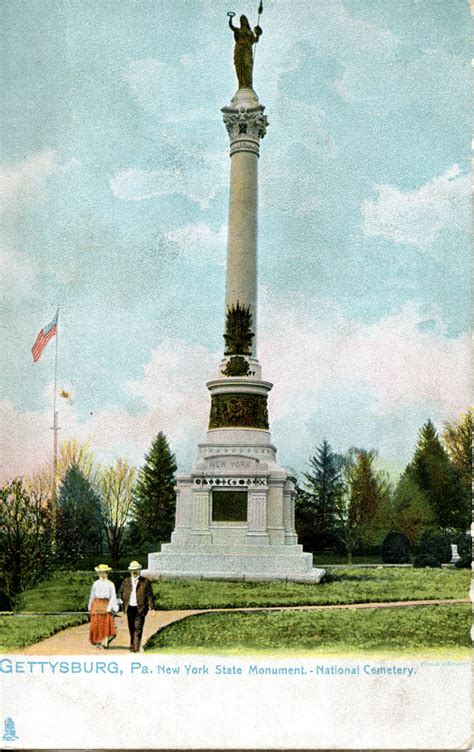 Civil War Blog New York State Monument At Gettysburg National
