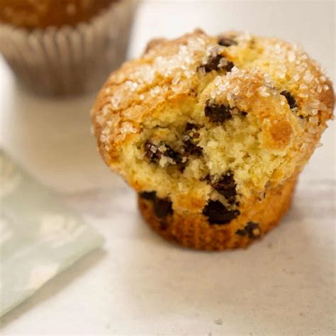 The Best Jumbo Chocolate Chip Muffins Hearts Content Farmhouse