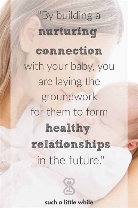 Nurturing And Secure Connection Attachment Parenting Quote Attachment