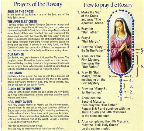 Rosary Reflections Positive Living