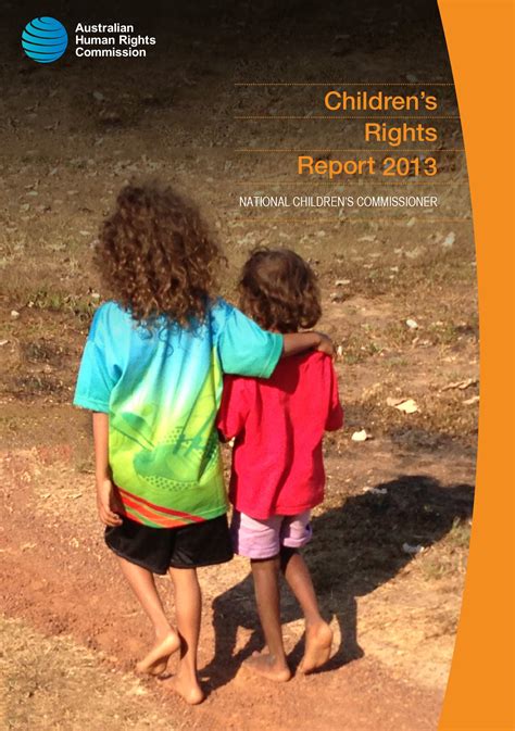 Why should that claim not need any particular behaviour to back it up? Children's Rights Report 2013 | Australian Human Rights ...