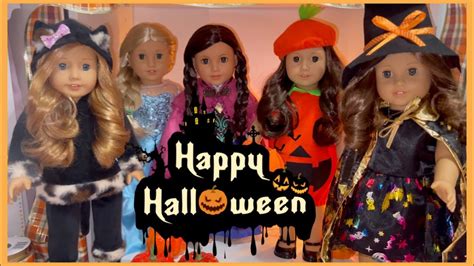 American Girl Halloween Costume Party Youtube