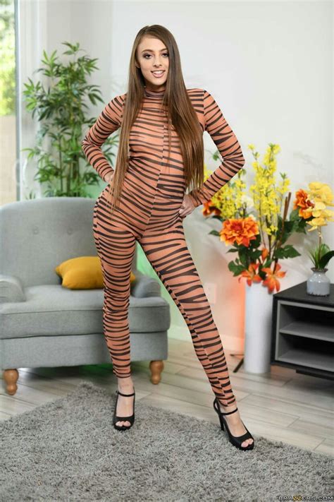 Gia Derza In Stylish Zebra Print Outfit