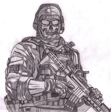 Mw2 Ghost By Juggalo4life916 On Deviantart