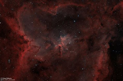 Ic 1805 The Heart Nebula This Is A 12 Hour Exposure I Took Of The