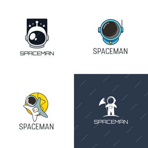 Premium Vector Spaceman Logo Design