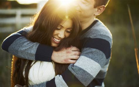 Adorable Hug Couple