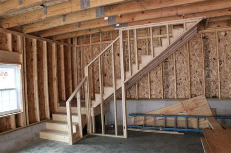 Image Result For Garage Stairs With Landing Garage Stairs Attic