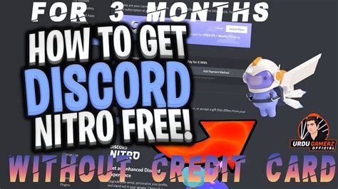 How To Claim Free Discord Nitro Without Credit Card On Epic Games