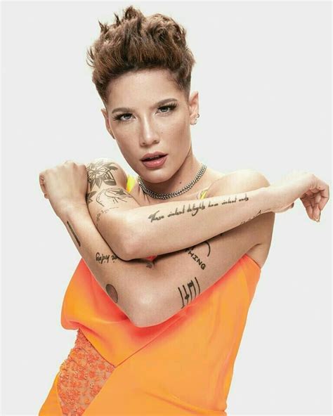 Glamour Magazine Fashion Magazine Fashion News Halsey Singer Down Song Skinny Love