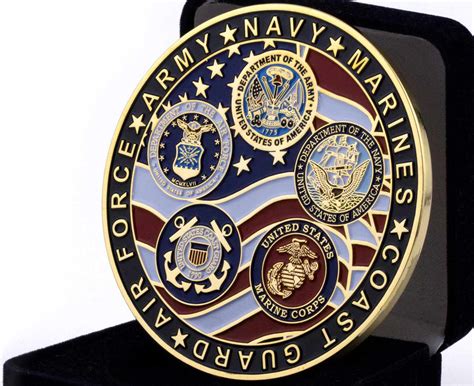 Military Academy Challenge Coins Signature Coins