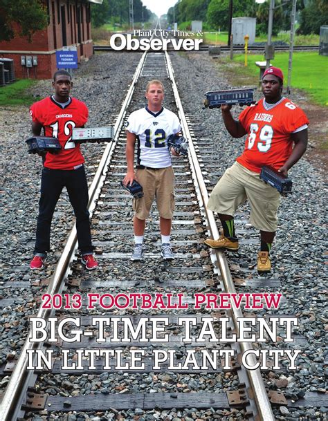 2013 Football Preview By Plant City Observer Issuu