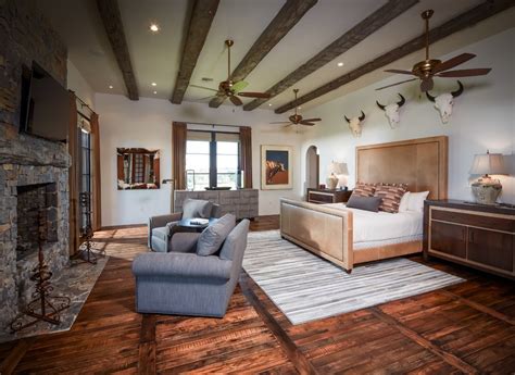 Ranch Rustic Bedroom Houston By Thompson Custom Homes Houzz