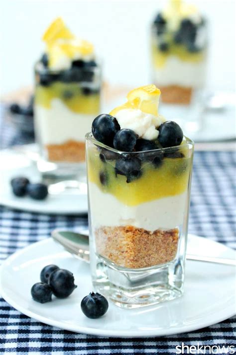 Coconut vegan milk in glass near coconut and chocolate cookies isolated on white. Image result for shot glass trifle | Shot glass desserts recipes, Lemon blueberry dessert ...