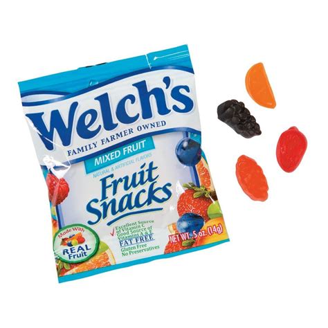 Bulk Welchs Fruit Snacks Mixed Fruit Packs 250 Pc Fruit Snacks