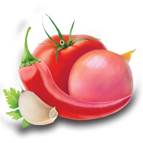 Chili Garlic Onion Png Image Vegetable Garlic Chili Onion Tomato