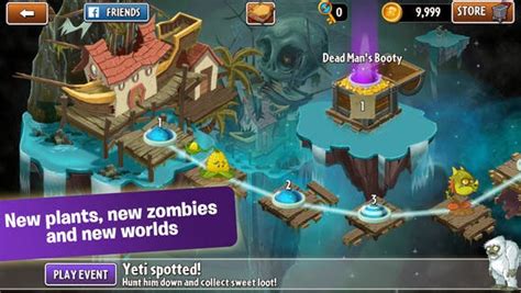 Plants Vs Zombies 2 Updates New Map And Gargantuar In All