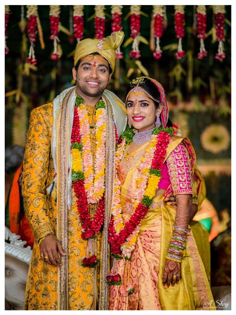 A Glam Hyderabadi Wedding With Stunning Outfits South Indian Bride