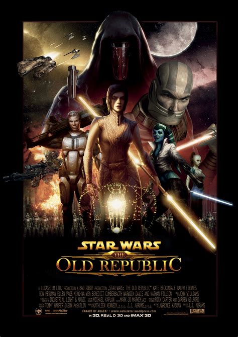 Fanart Movieposter For Star Wars The Old Republic Star Wars The Old