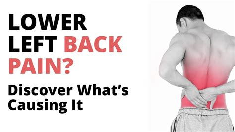Lower Left Back Pain Heres What May Be Causing It Important Video