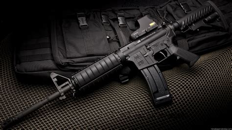 The rifle received high marks for its light weight, its accuracy, and the volume of fire. M16 Wallpapers Images Photos Pictures Backgrounds