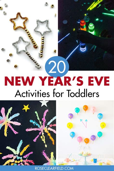 20 New Years Eve Activities For Toddlers Rose Clearfield