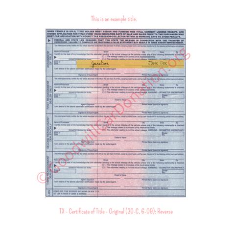 Texas Car Title Transfer Form Form Vtr 346 Download Fillable Pdf Or