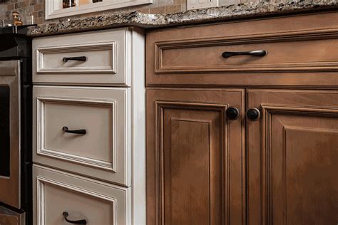 The door panel is simple and easy to do.pet laminating 2 tone kitchen cabinets painted's show. Trend Alert: Two Color Kitchen Cabinets